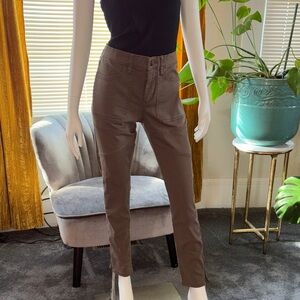 BDG Olive-Taupe High-Rise Jeans